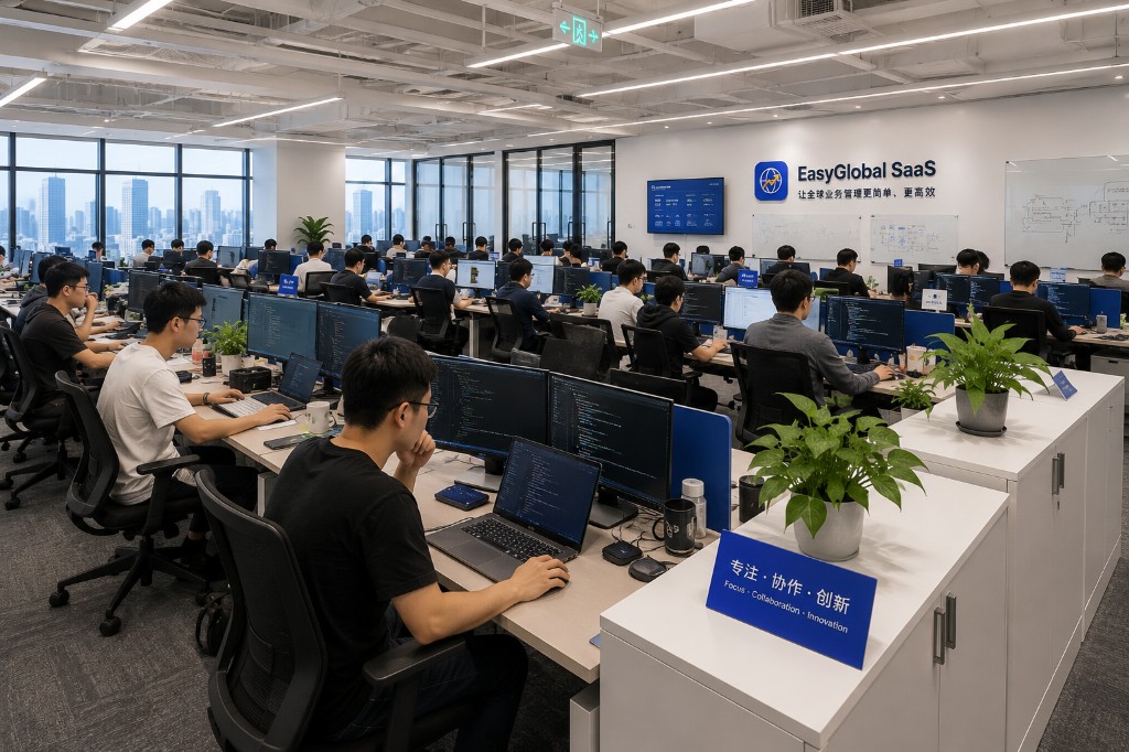 EasyGlobal SaaS 大型研发办公区
